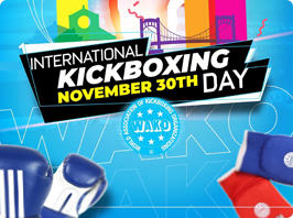 We celebrate 30 November International Kickboxing Day